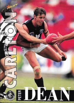 1996 Select AFL #4 Peter Dean Front